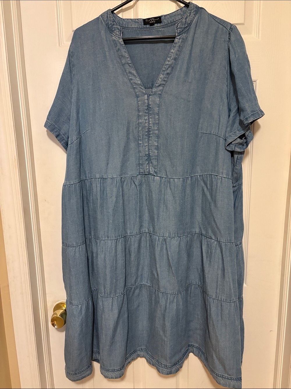 Velvet Heart Light Blue Denim Dress